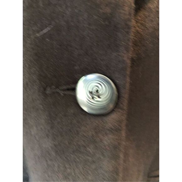 Sag Harbor Women’s Black Wool Elegant One Button Up Blazer Size Petite 12 - Picture 5 of 7